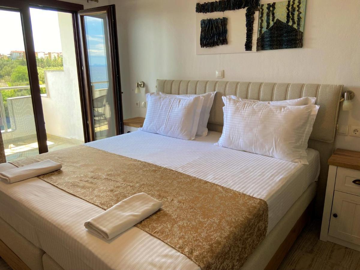 Marianna Sea View Afitos Apartment Luaran gambar