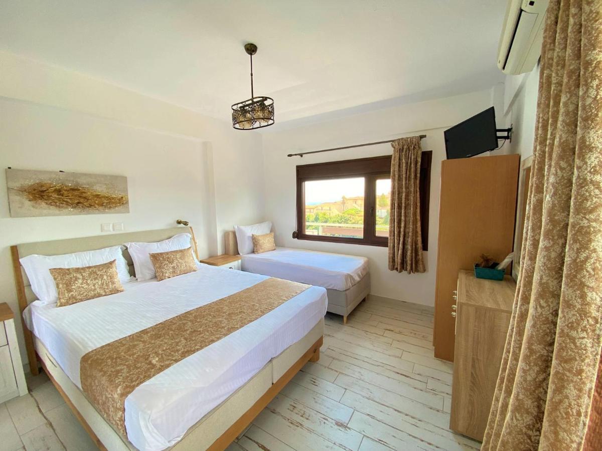 Marianna Sea View Afitos Apartment Luaran gambar
