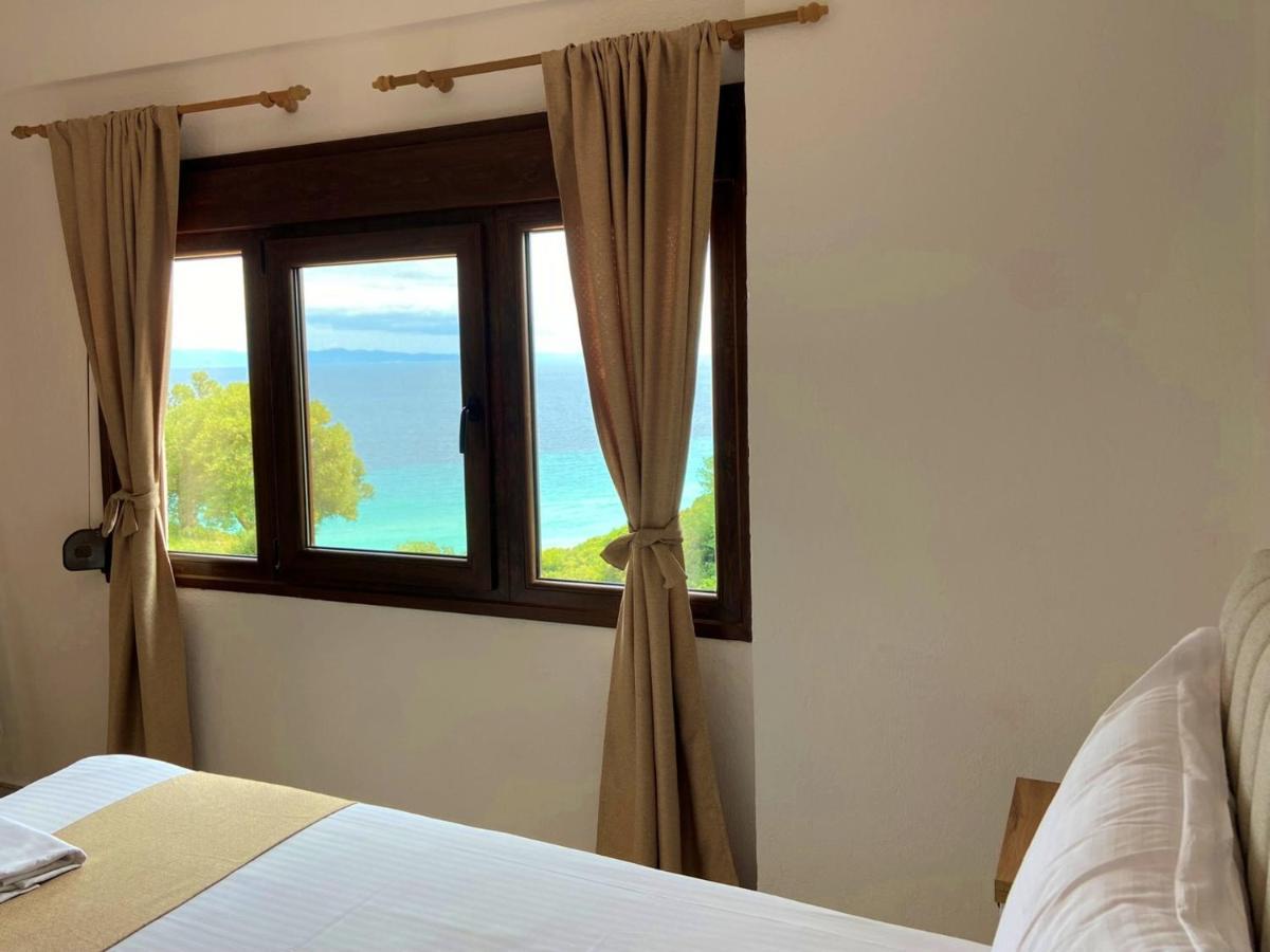 Marianna Sea View Afitos Apartment Luaran gambar