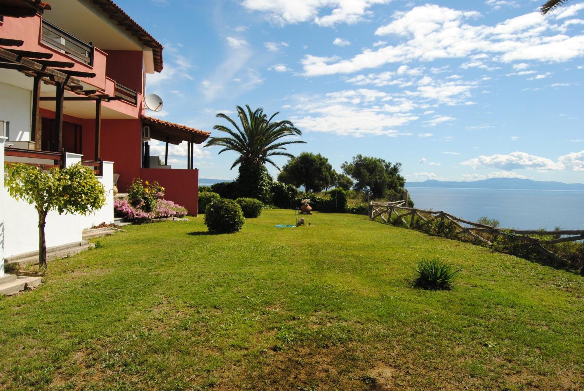 Marianna Sea View Afitos Apartment Luaran gambar