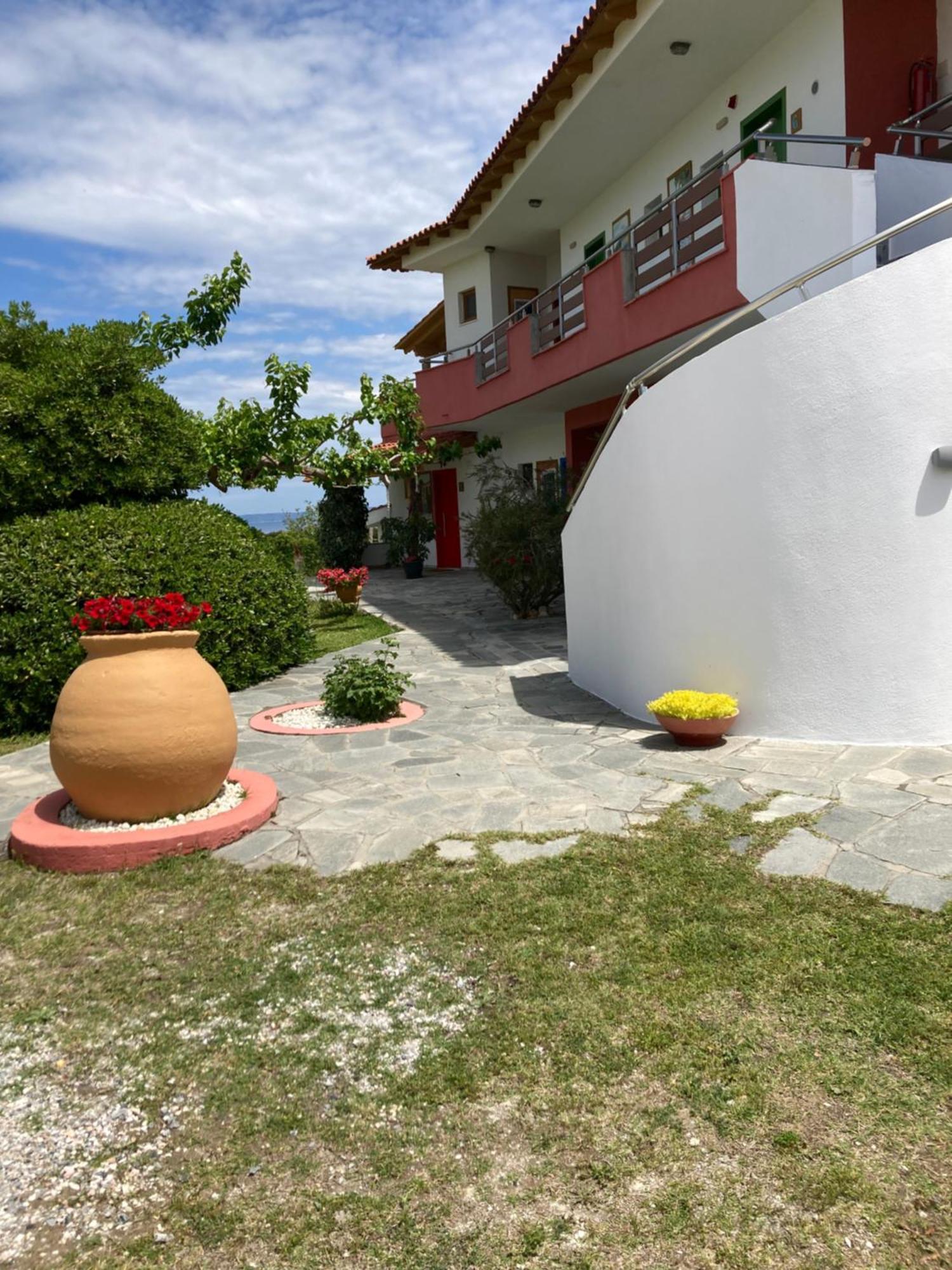 Marianna Sea View Afitos Apartment Luaran gambar