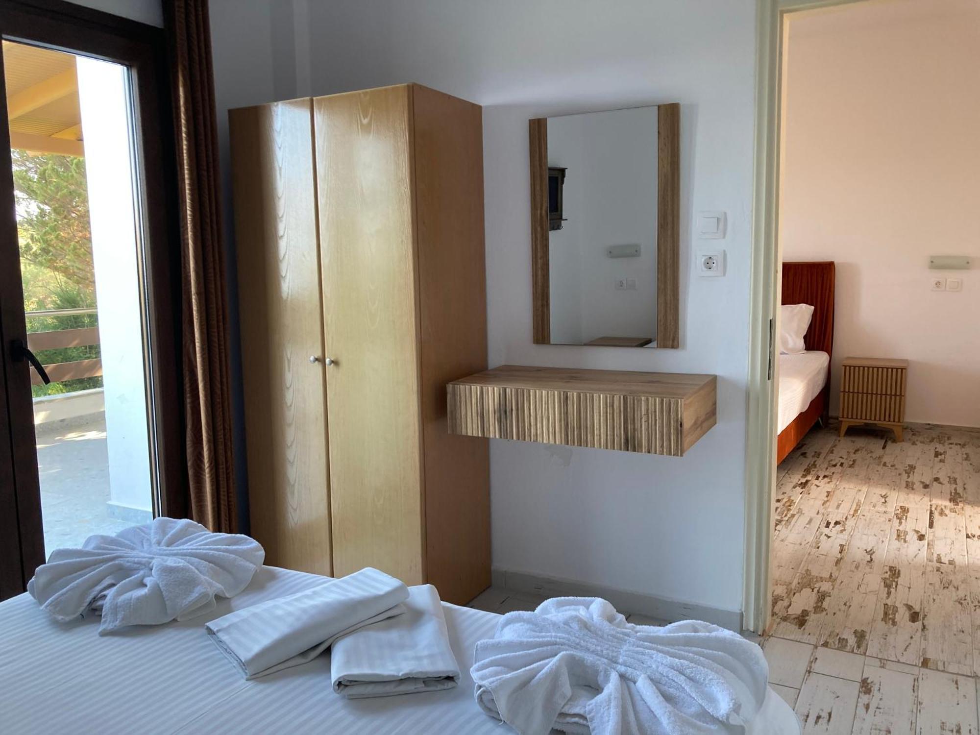 Marianna Sea View Afitos Apartment Luaran gambar